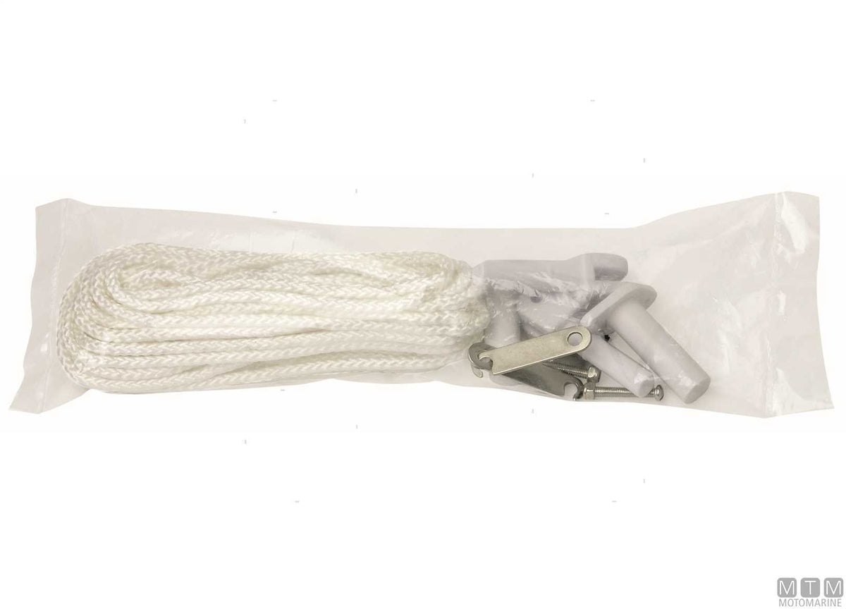 Spare kit of lines and fittings for bimini tops - original photo Motomarine Srl