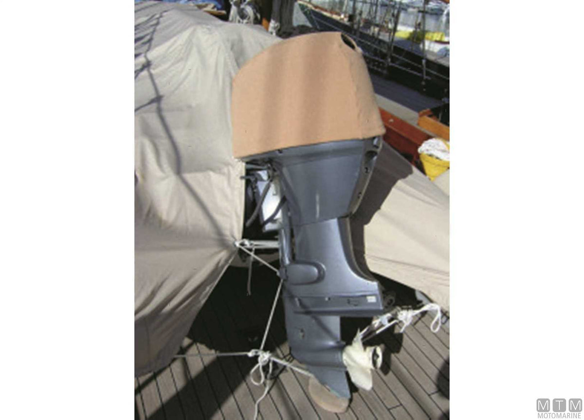 Fendboard XL blue engine cover - original photo Motomarine Srl