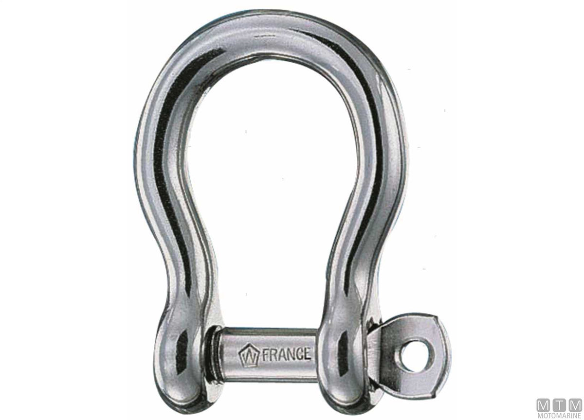 Wichard omega shackle Ø8 mm stainless steel 316 - original photo Motomarine Srl