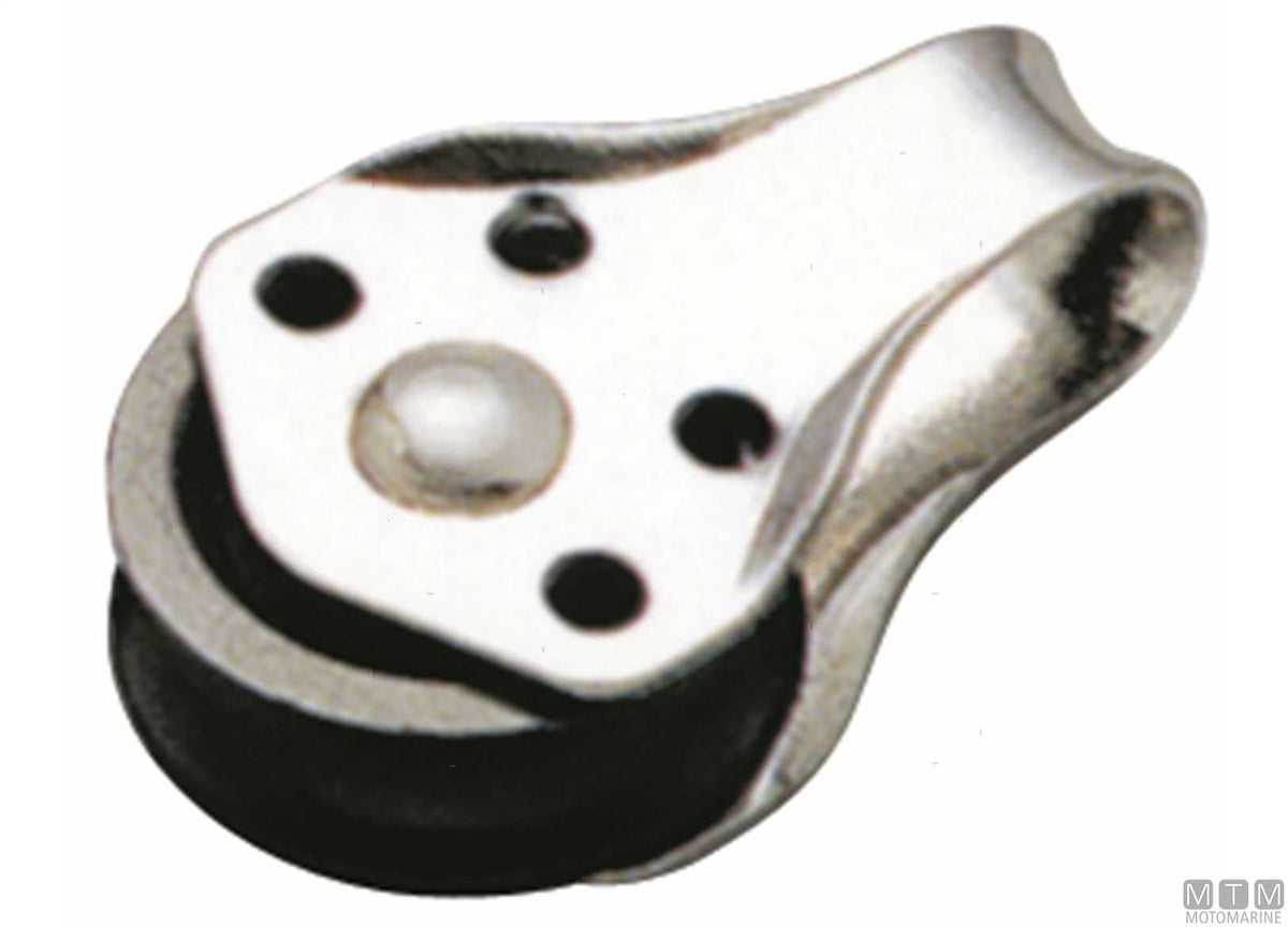 Small single block <6 mm with removable pin - original photo Motomarine Srl
