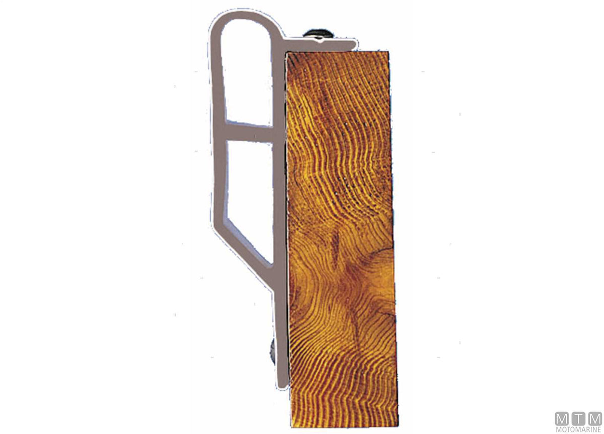 Dock Edge Guard fender profile, L 3 m - original photo Motomarine Srl
