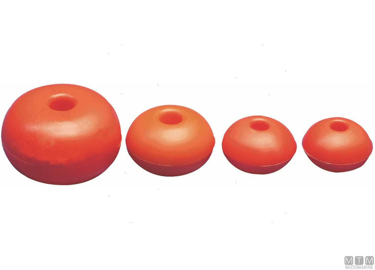 Flat float orange Ø57 mm - original photo Motomarine Srl
