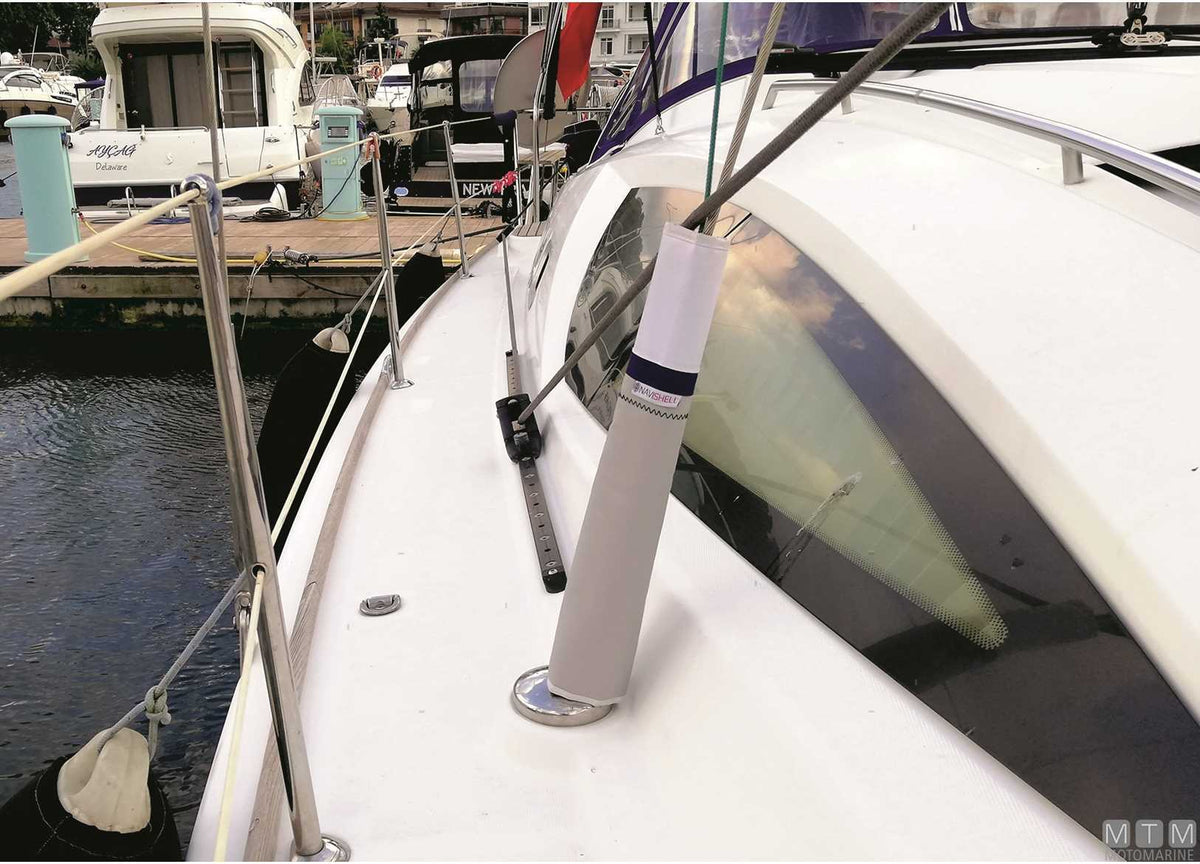 Navishell turnbuckle cover L37 cm navy blue - original photo Motomarine Srl