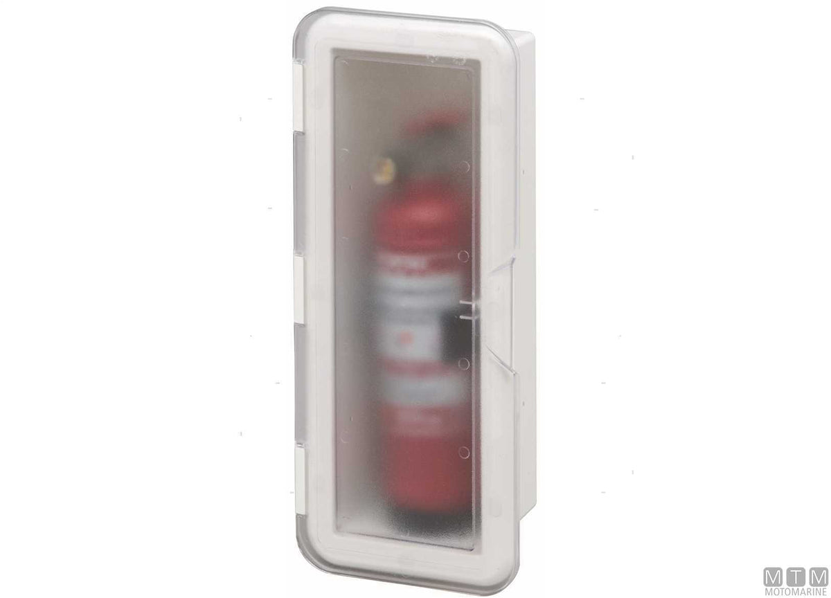 Recess for 2 kg fire extinguisher black - original photo Motomarine Srl