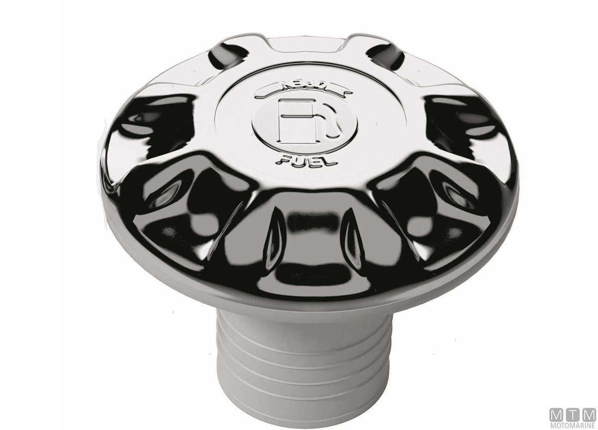 UFO water deck fill Ø38 mm in chrome-plated plastic - original photo Motomarine Srl
