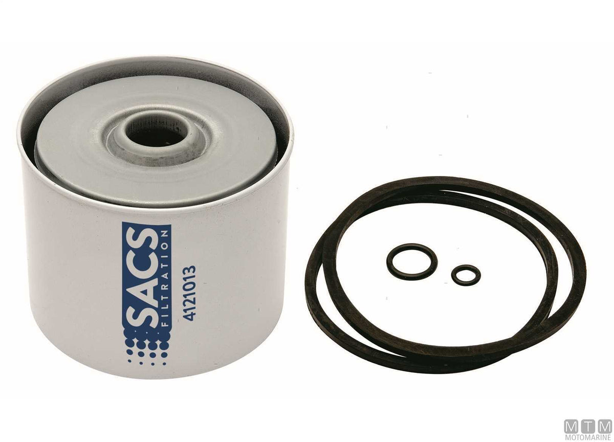 Ø8 mm fittings for SACS 55S filter - original photo Motomarine Srl