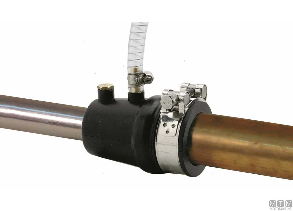 Evolution stuffing box for Ø35 mm propeller shaft - original photo Motomarine Srl