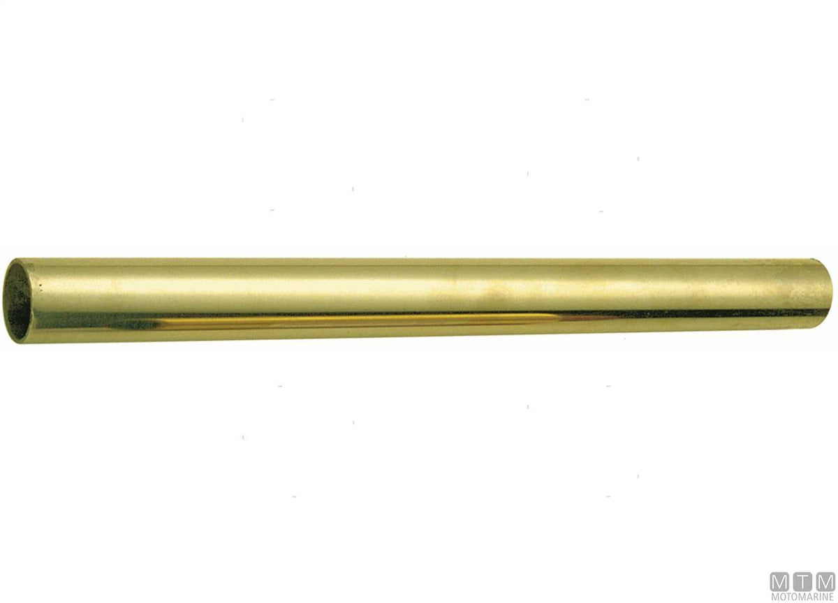Brass stern tube L 100 cm Ø31/41 mm for propeller shaft Ø25 mm - original photo Motomarine Srl