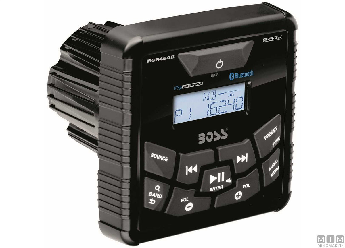 Boss MGR450B radio-player - original photo Motomarine Srl