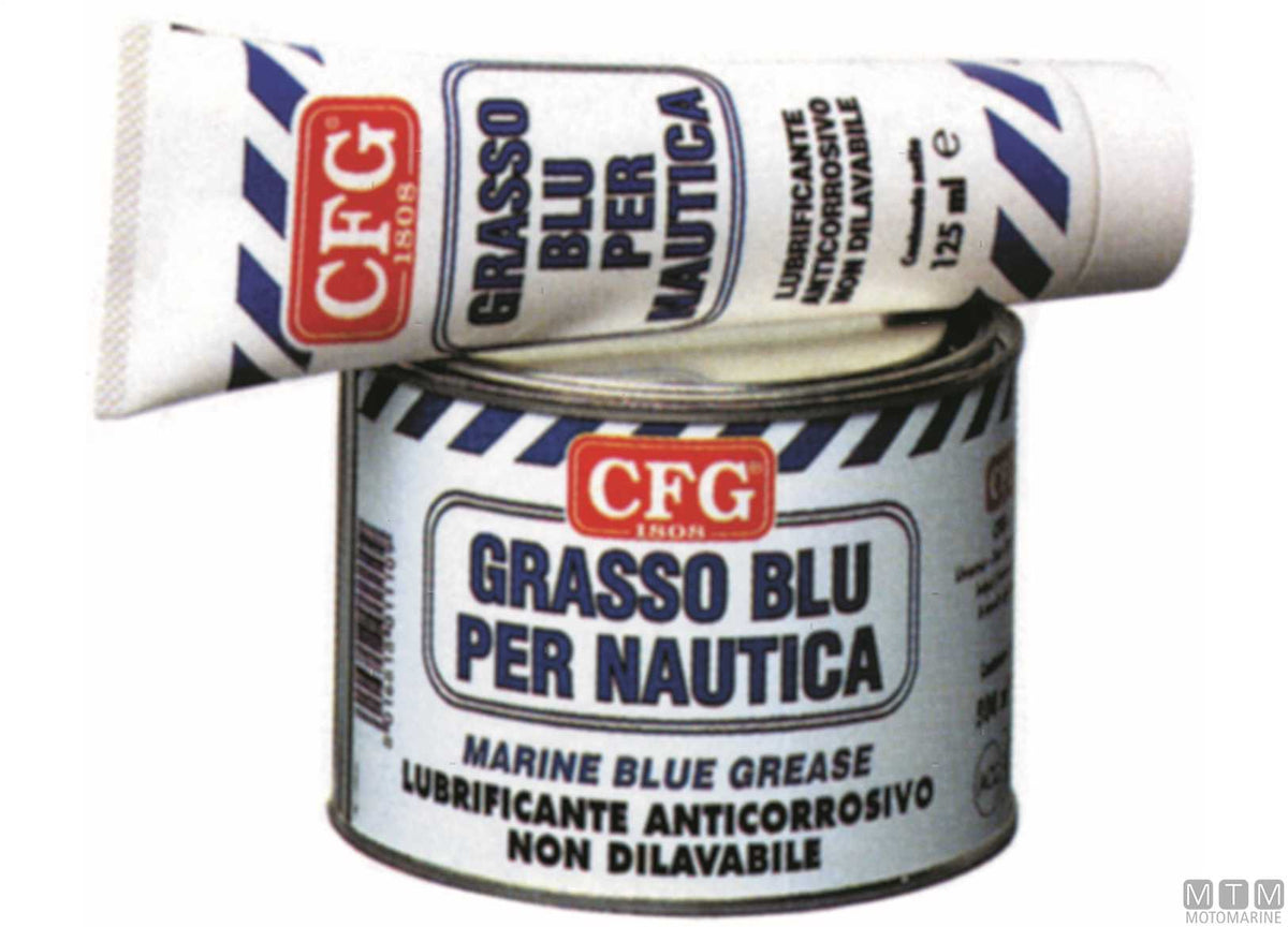 CFG blue grease tube, 125 ml - original photo Motomarine Srl