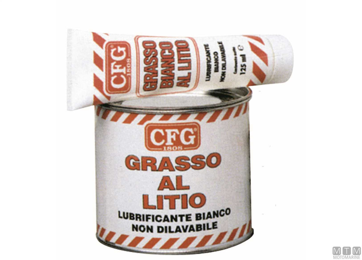 CFG white grease can, 500 ml - original photo Motomarine Srl