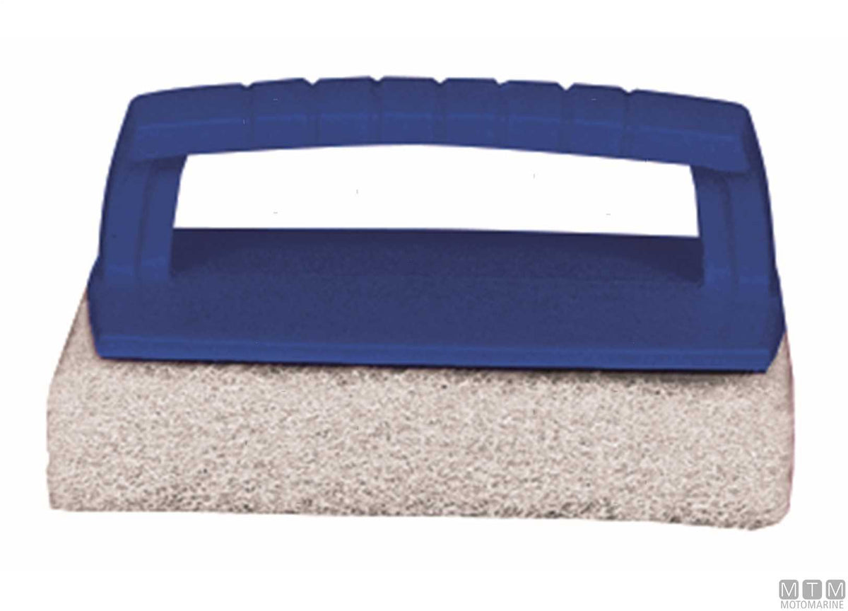 Star Brite Scrub Pad stiff black brush - original photo Motomarine Srl