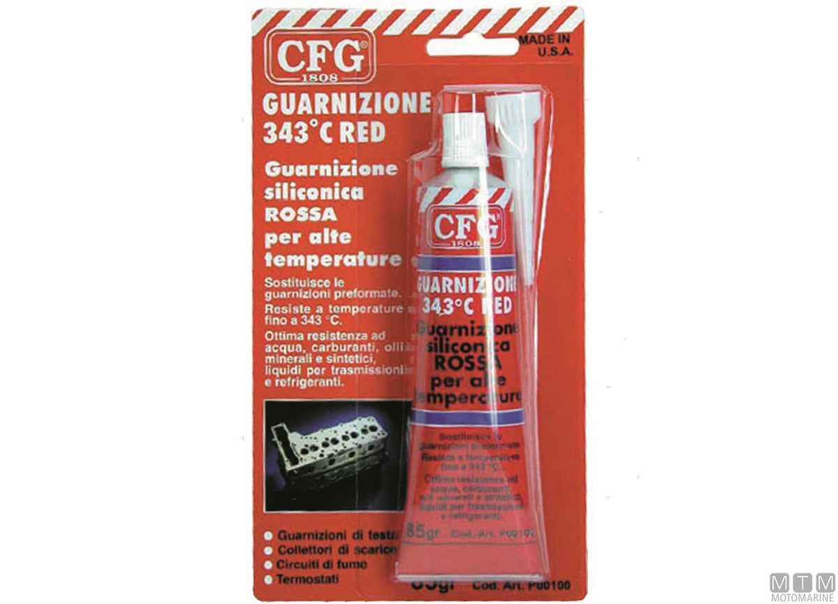 CFG Red Gasket 343C sealant 85 g - original photo Motomarine Srl