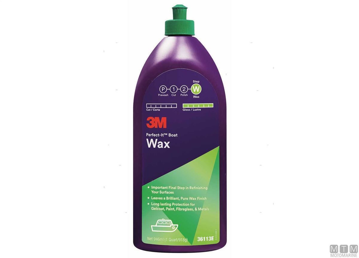 3M Perfect-It Boat Wax 946 ml - original photo Motomarine Srl
