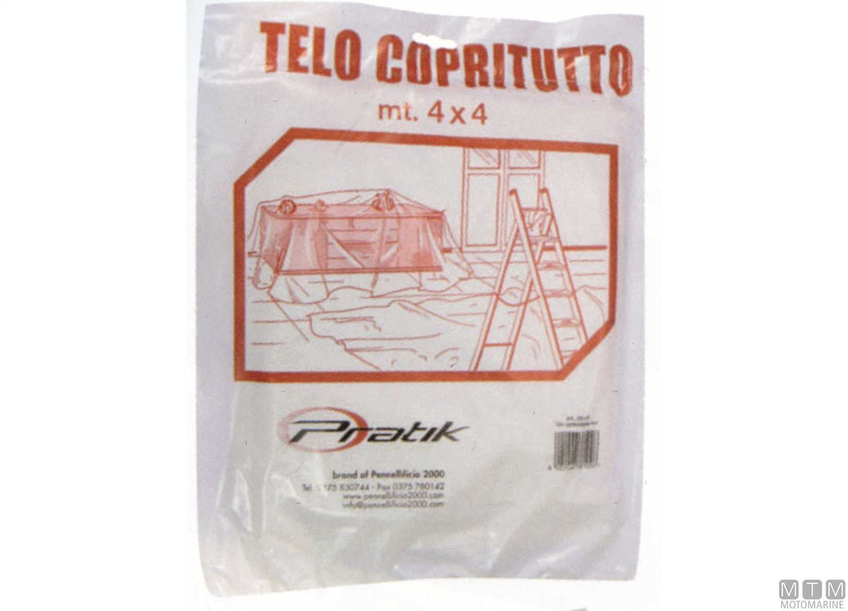 Standard protective sheets 4x4 m - original photo Motomarine Srl