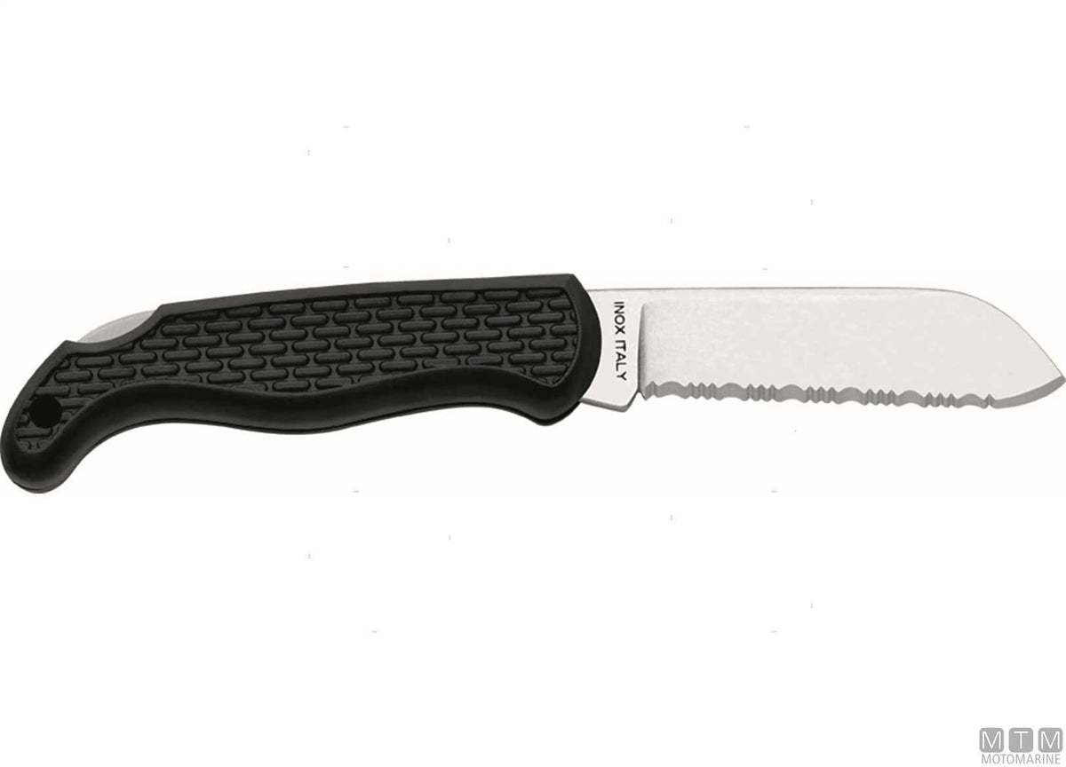 Mac Boat1-Y yellow folding knife, 6.5 cm blade - original photo Motomarine Srl