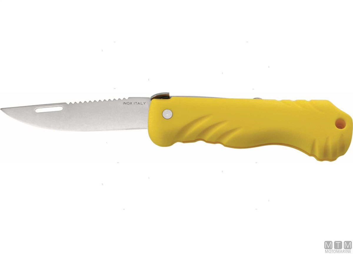 MAC Fisher P01 floating folding knife, 9 cm blade - original photo Motomarine Srl