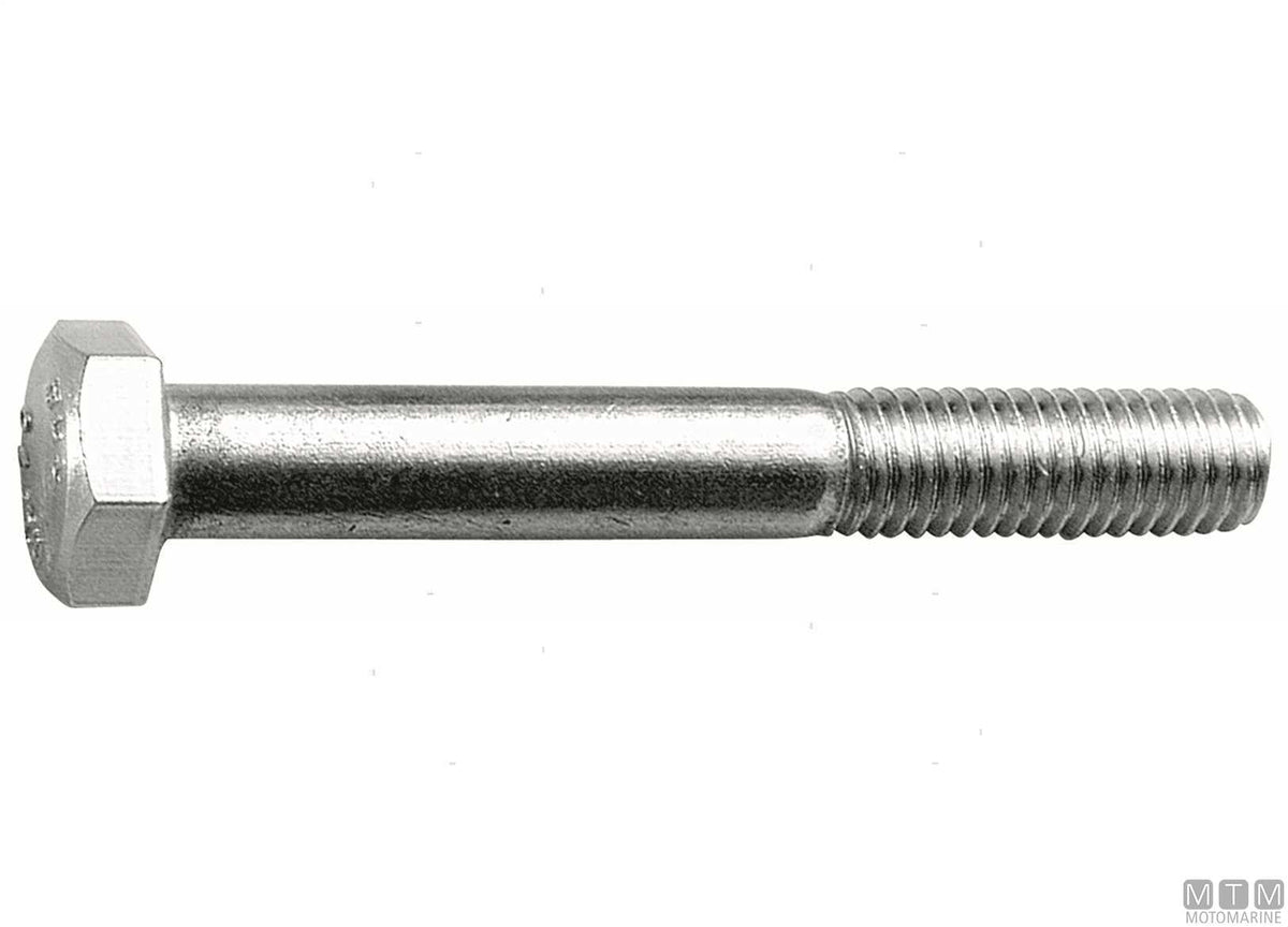 DIN931 hex head bolts, partial thread, stainless steel A2, M8x150, 10 pcs - original photo Motomarine Srl