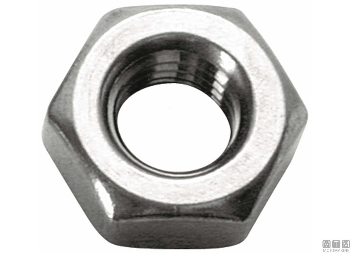 DIN934 hex nuts, stainless steel A2, M3, 100 pcs - original photo Motomarine Srl