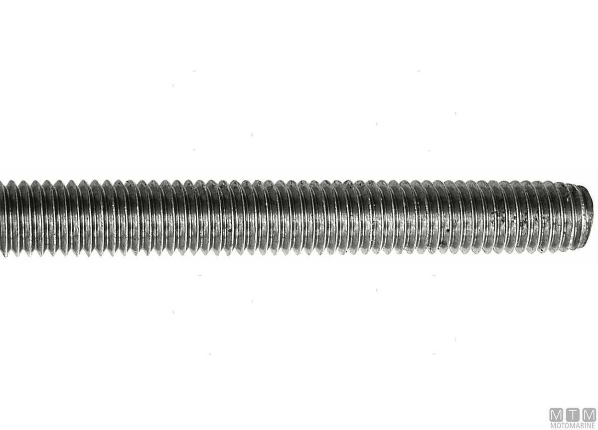 Stainless steel A2 threaded rod M16 - original photo Motomarine Srl