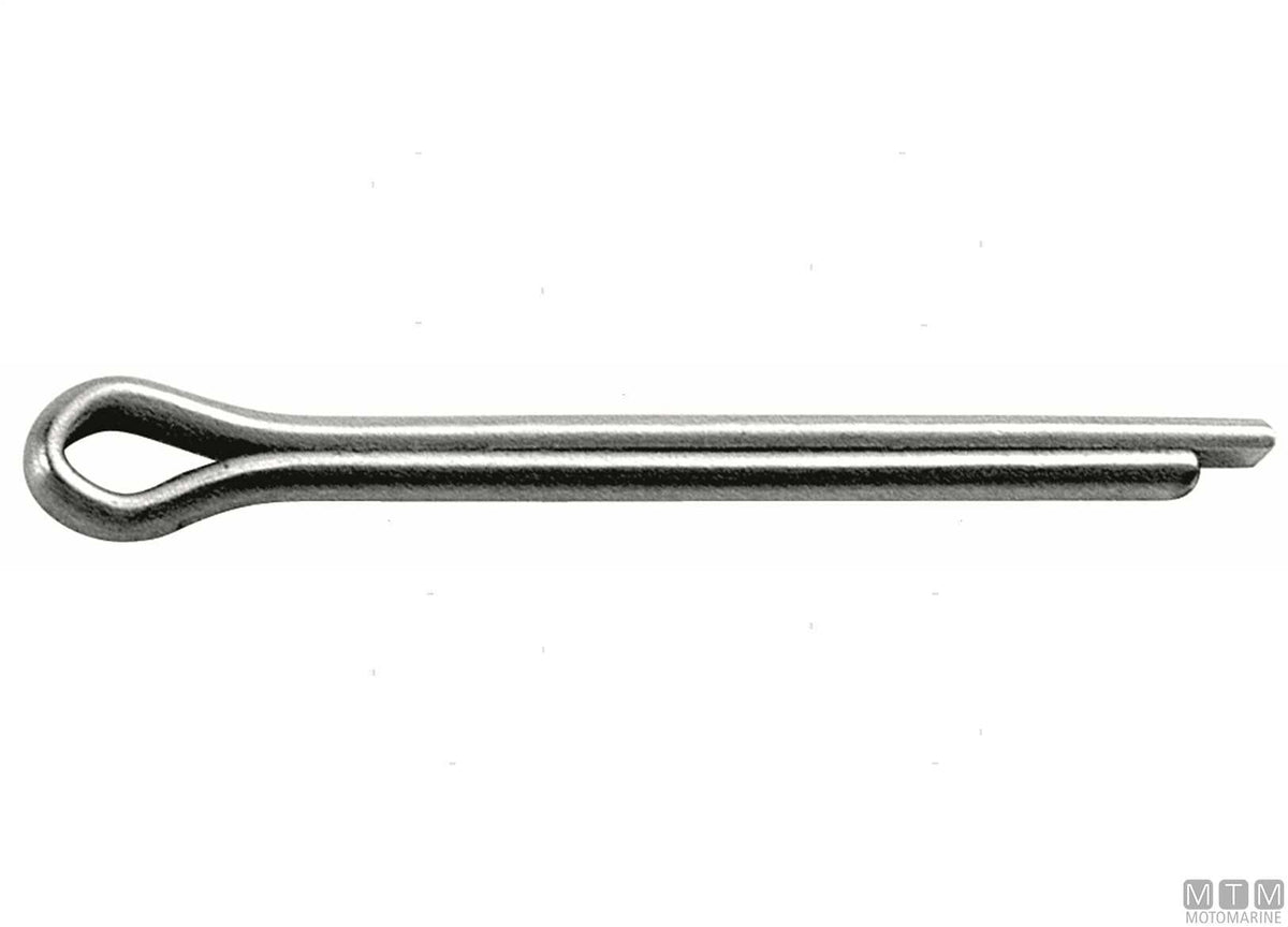 Stainless steel A4 split pins 1.5x20 mm - 100 pcs - original photo Motomarine Srl