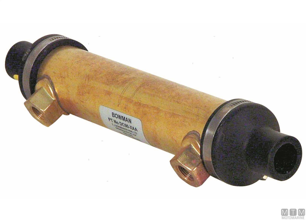 Oil cooler DC120-YAA - original photo Motomarine Srl