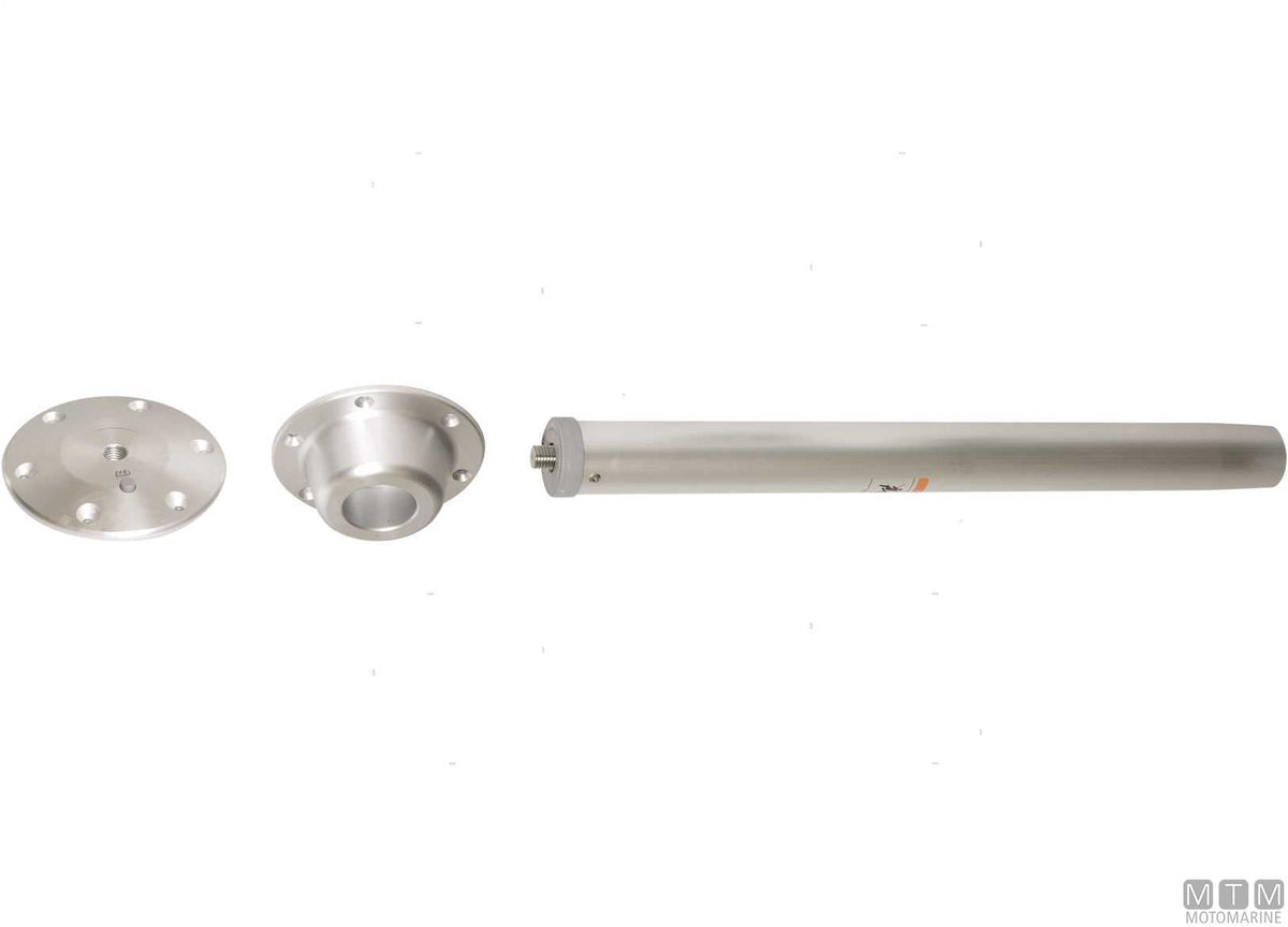 Twist Lock table support H68 cm in aluminium - original photo Motomarine Srl