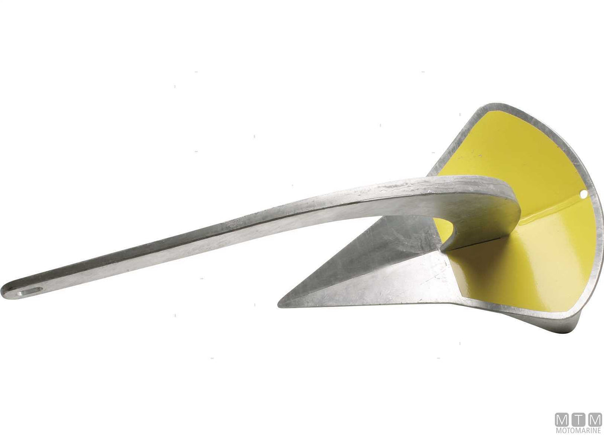 Spade S180 anchor, 45 kg, hot-dip galvanized steel - original photo Motomarine Srl