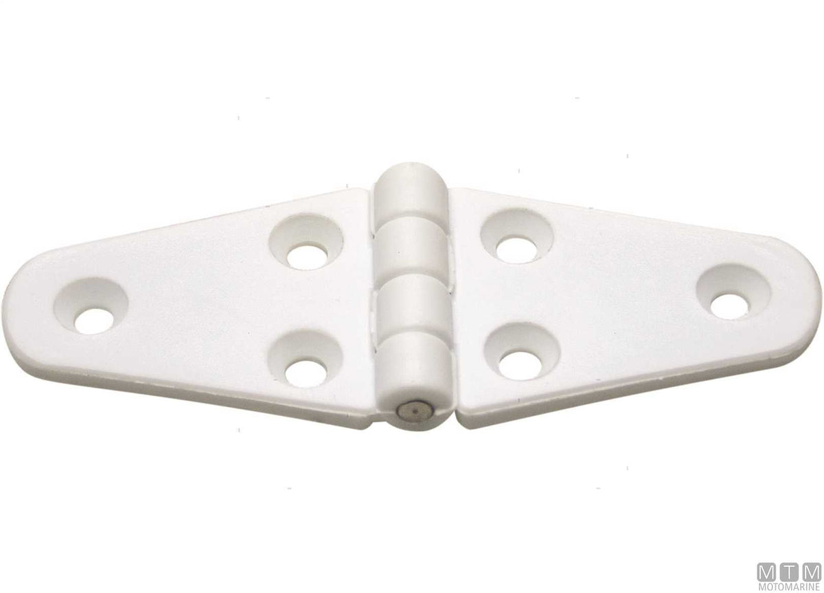 Wing hinge 40x110 mm in black plastic - original photo Motomarine Srl