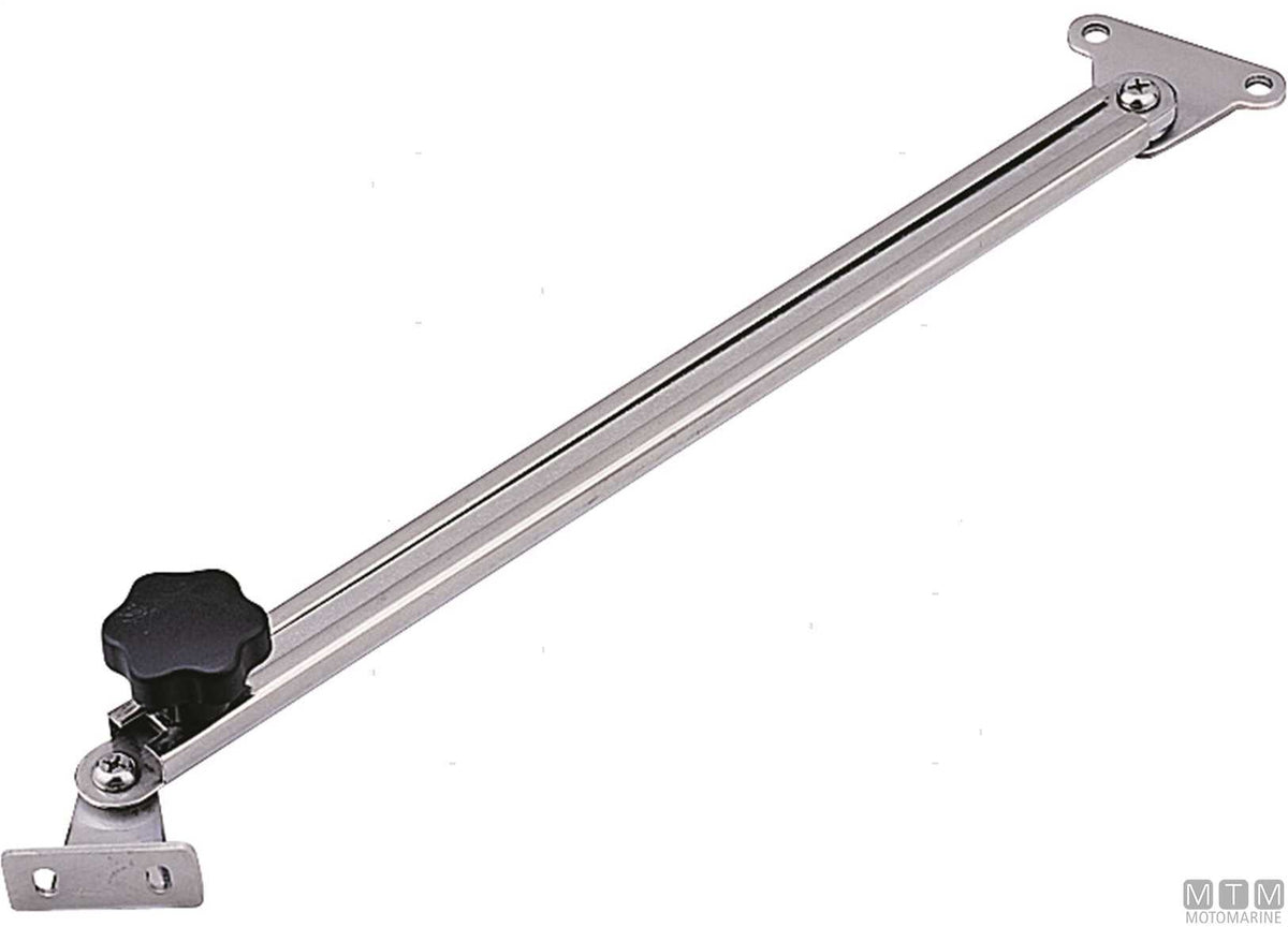 Ball-knob stay 255/475 mm in stainless steel - original photo Motomarine Srl
