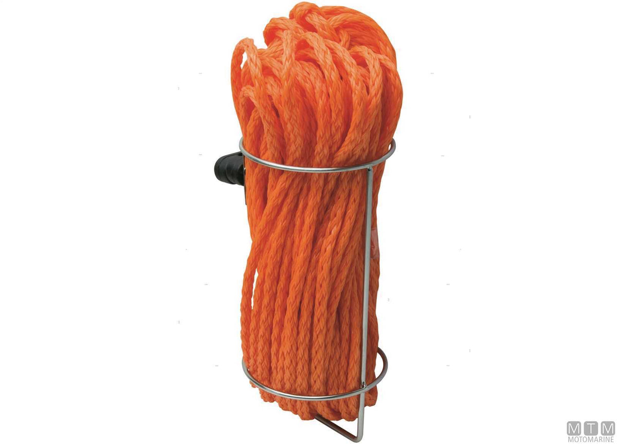 Basket for 30 m line for ring lifebuoy, stainless steel 316 - original photo Motomarine Srl