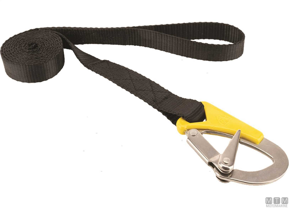 VSG safety tether L200cm with 2 carabiners - original photo Motomarine Srl