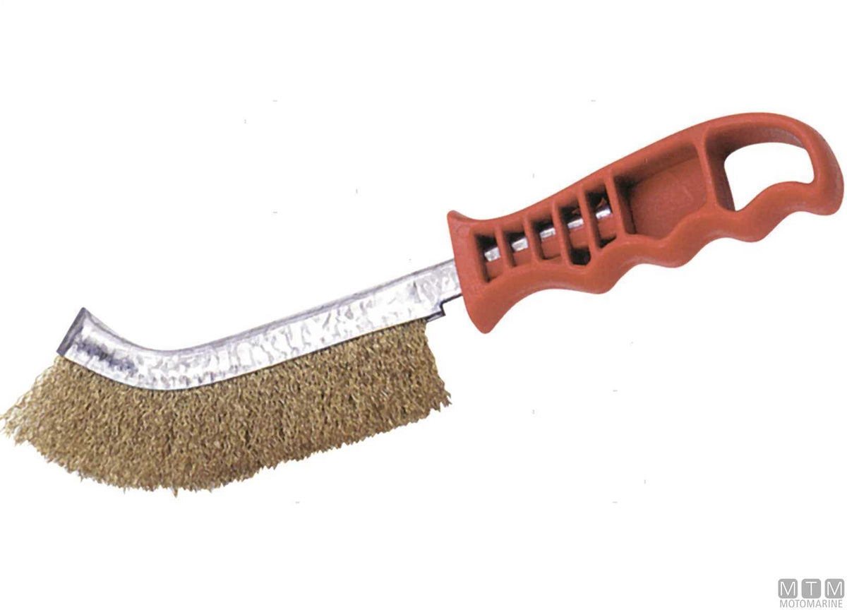 Wire brush - original photo Motomarine Srl