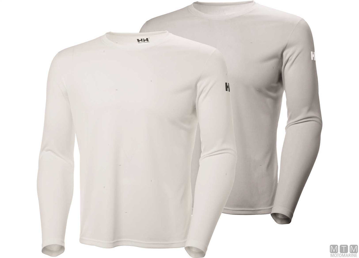 H/H Tech Crew 001 white sweater S - original photo Motomarine Srl