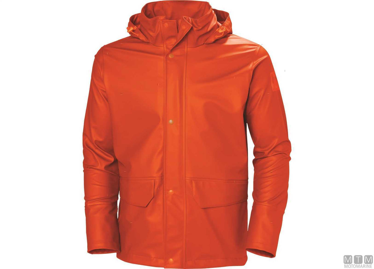 H/H WW Gale Rain 290 rain jacket orange 2XL - original photo Motomarine Srl
