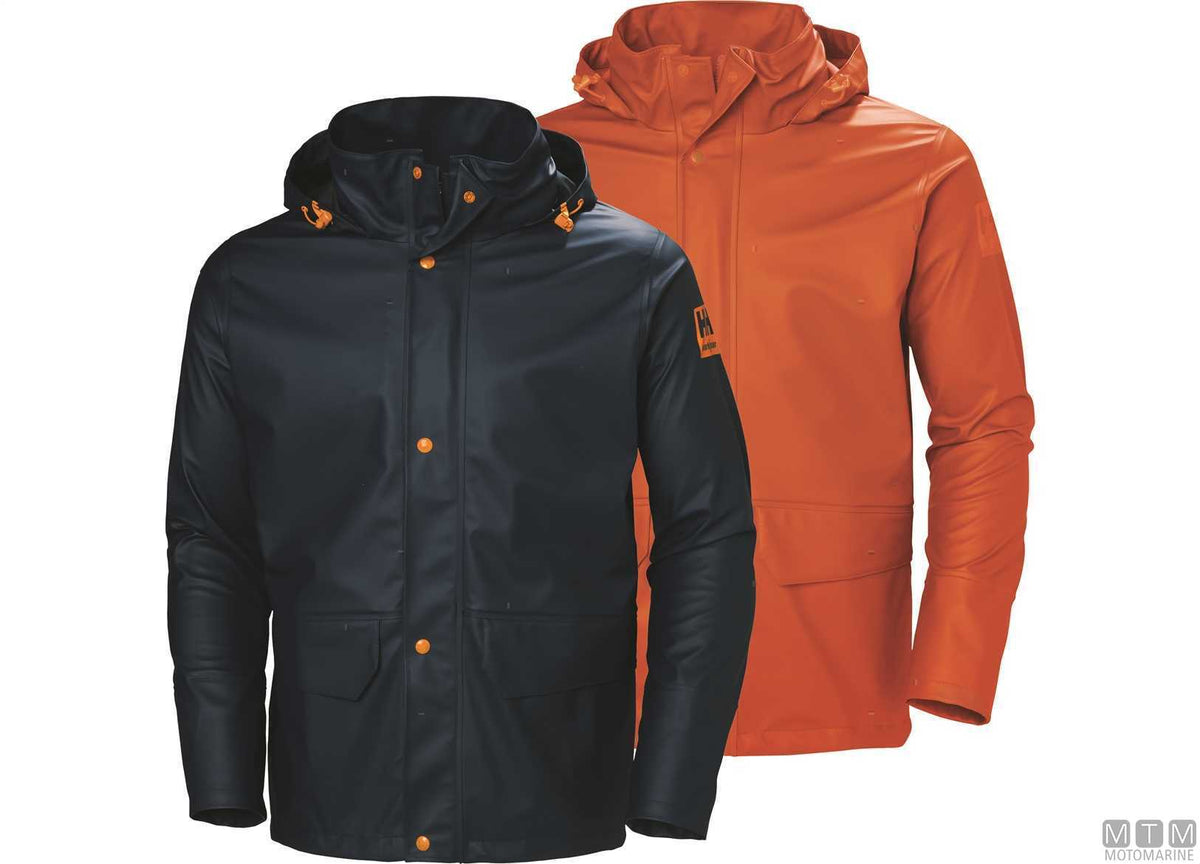 H/H WW Gale Rain 290 rain jacket orange XL - original photo Motomarine Srl