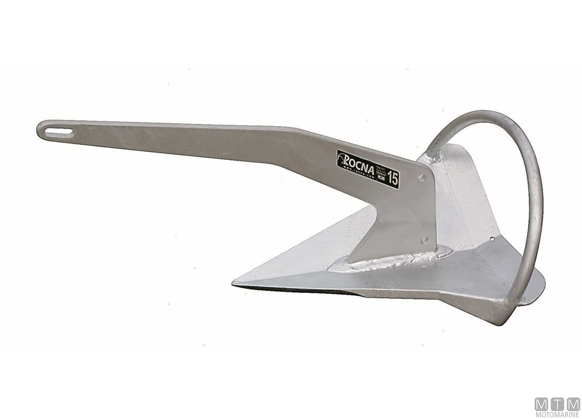 Rocna anchor 6 kg, hot-dip galvanized steel - original photo Motomarine Srl