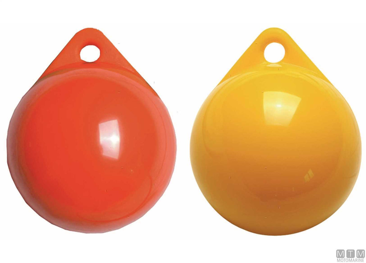 Majoni Jerk marker buoy yellow Ø9 cm - original photo Motomarine Srl