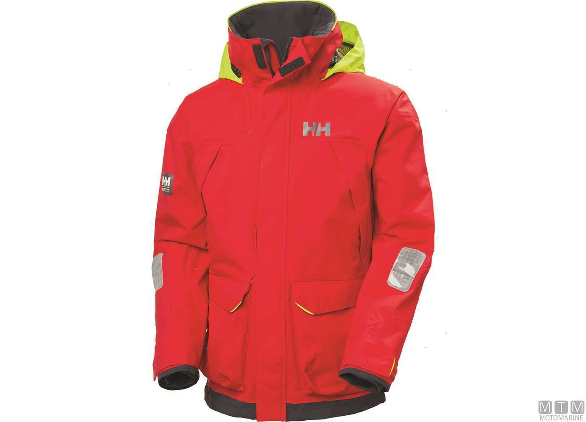H/H Pier 3.0 222 red waxed jacket 2XL - original photo Motomarine Srl