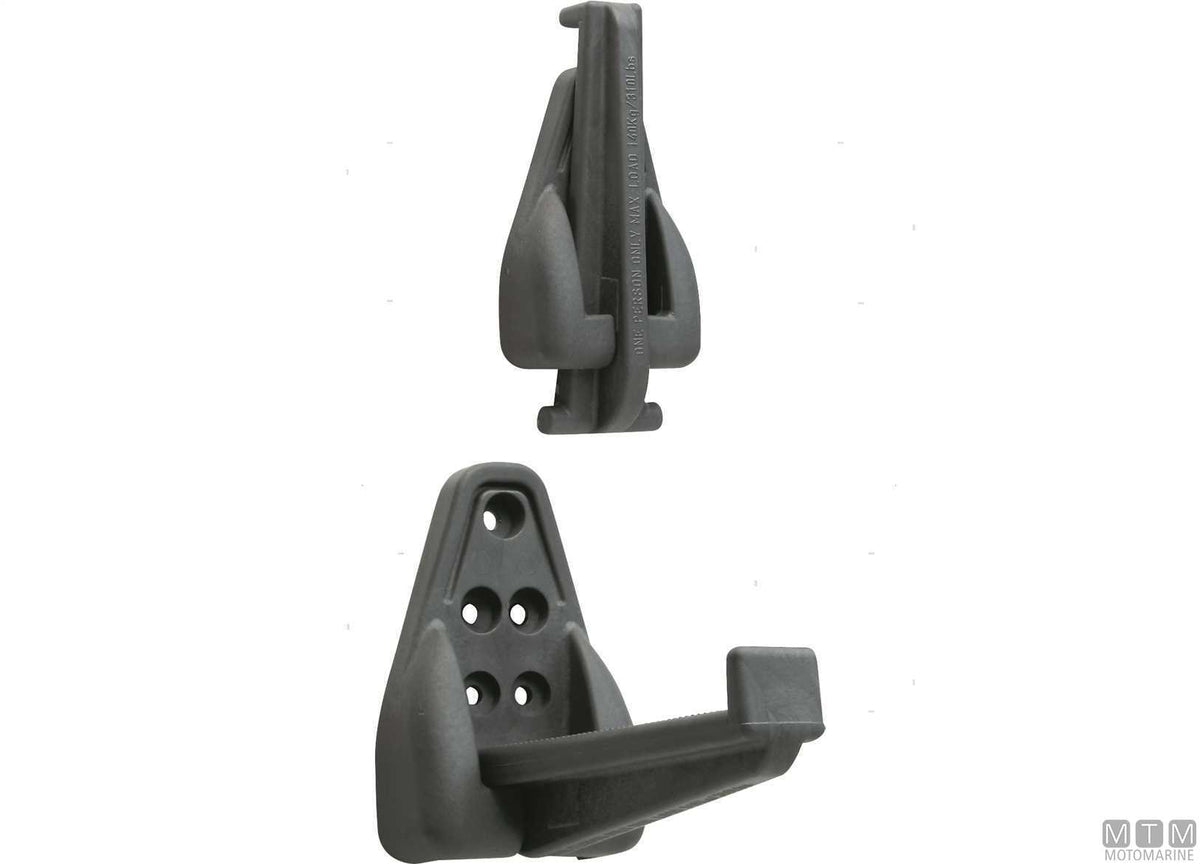 Foldable mast step, black, fiberglass - original photo Motomarine Srl
