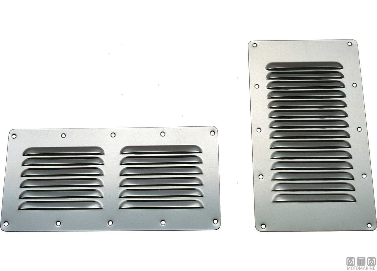 Air vent 230x116 mm, stainless steel - original photo Motomarine Srl