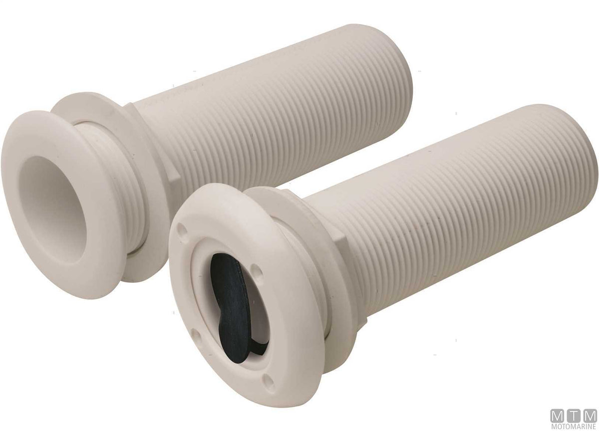 Large threaded scupper Ø52 mm - original photo Motomarine Srl