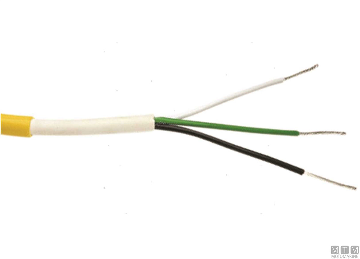 Shore power electrical cable 3x4 mm 32 A, 25 m - original photo Motomarine Srl