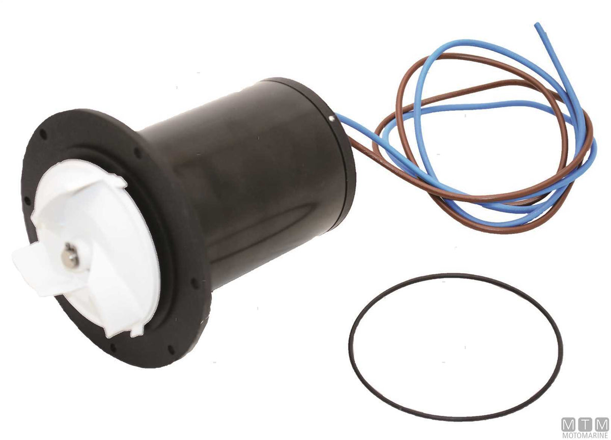Johnson electric toilet outlet elbow fitting - original photo Motomarine Srl