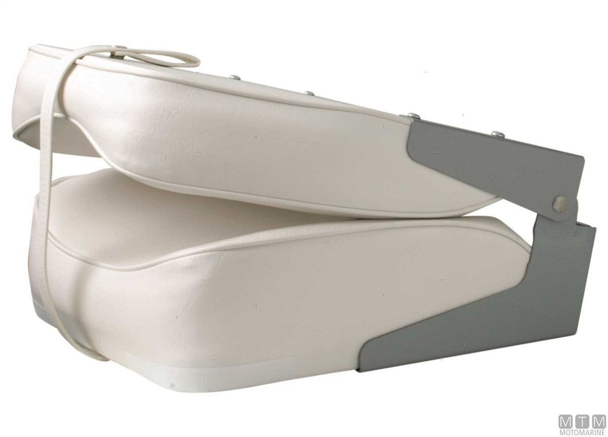 Sandra seat H530 mm, padded and folding - original photo Motomarine Srl