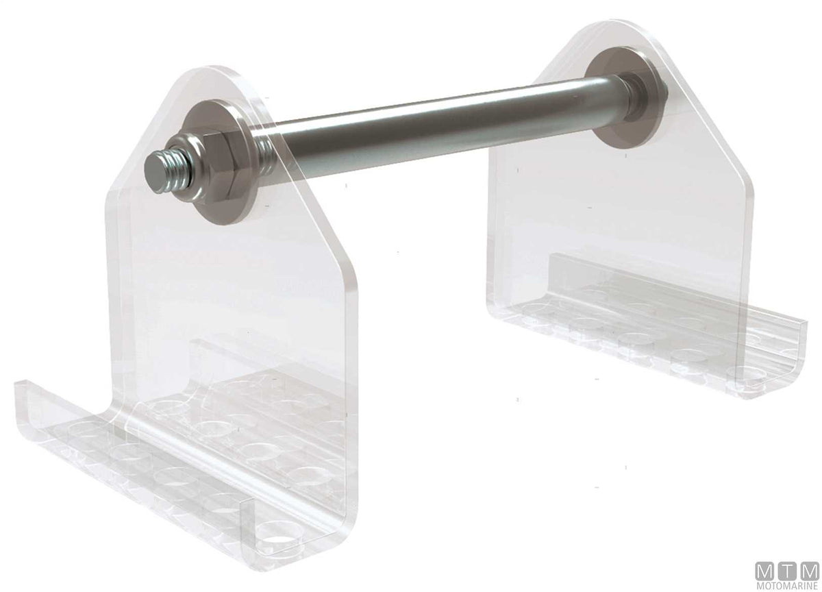 Pin for center roller L194 mm D20 mm - original photo Motomarine Srl