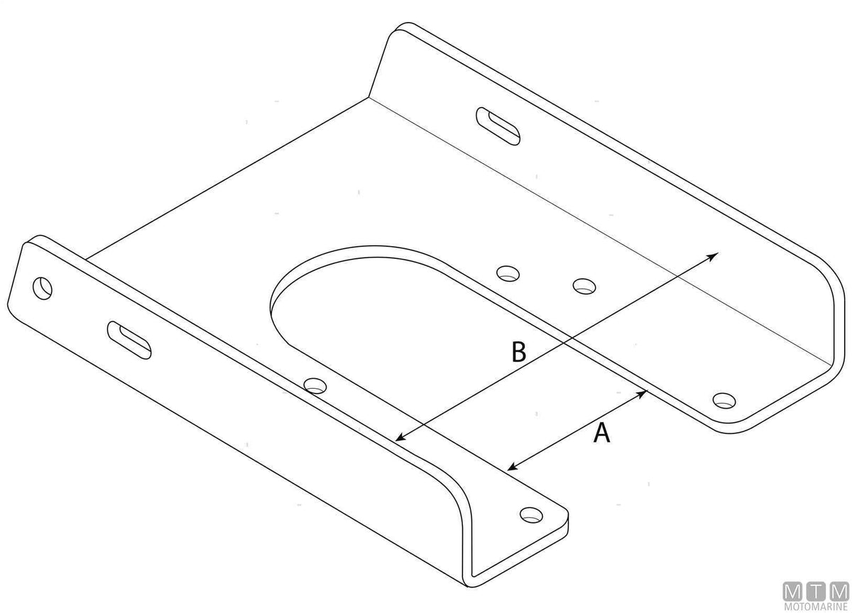 Davis Lil'Fella trolling plate for engines up to 25 HP - original photo Motomarine Srl
