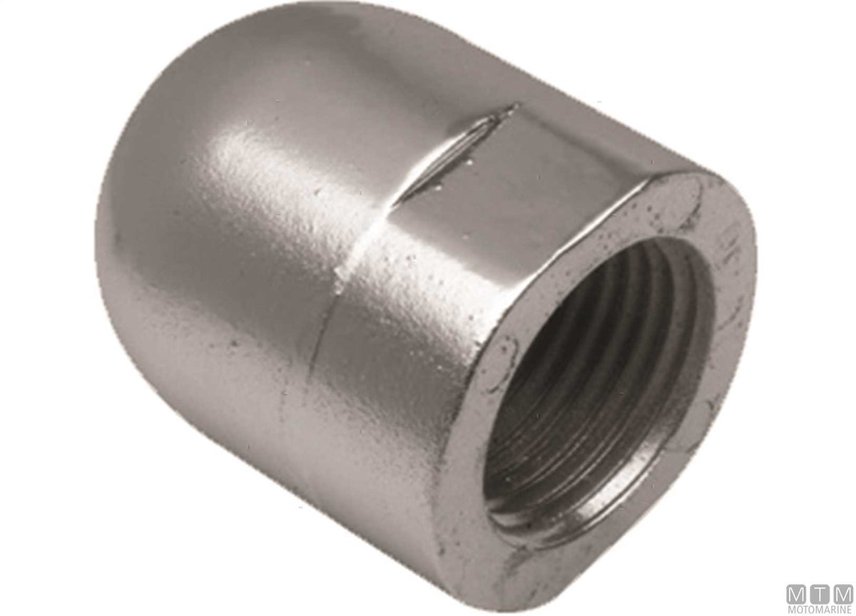 Bullet anode for M20 thread, zinc - original photo Motomarine Srl