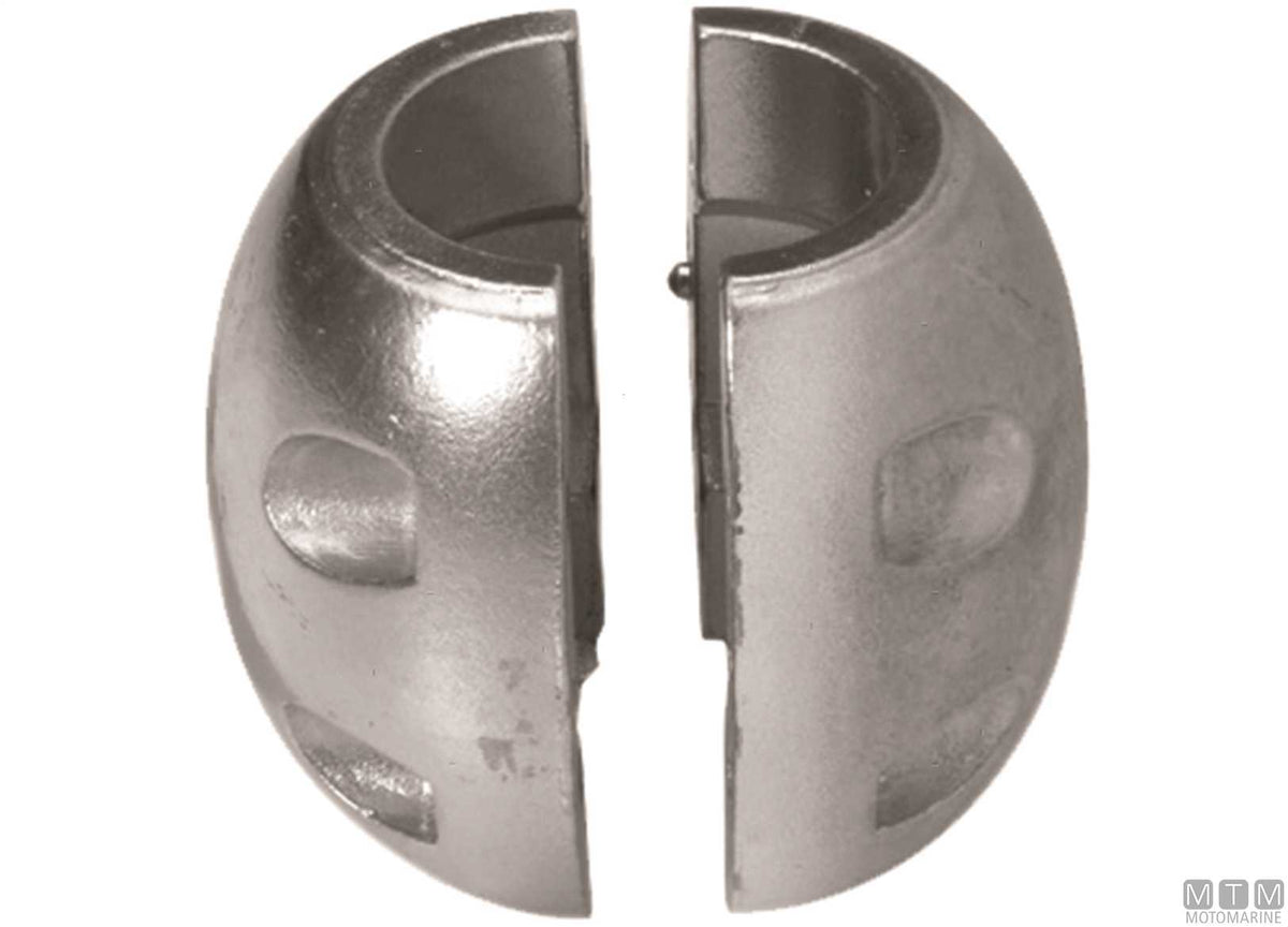 Collar anode for propeller shaft Ø38 mm, zinc - original photo Motomarine Srl