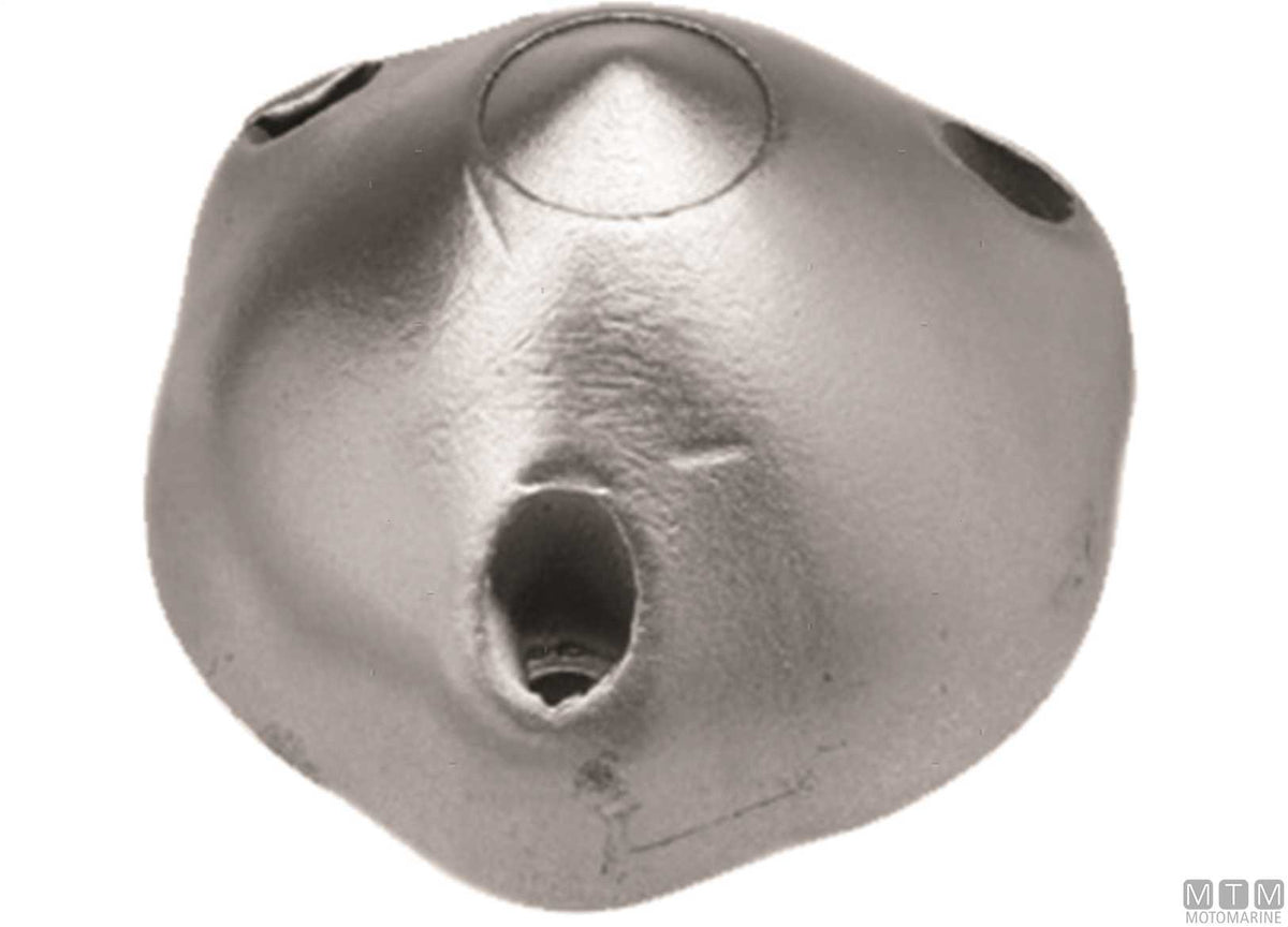Nose cone zinc anode for Max Prop 3P Ø83 mm - original photo Motomarine Srl